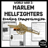 Harlem Hellfighters in World War I Reading Comprehension W