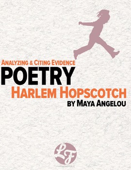 Preview of Harlem Hopscotch by Maya Angelou (Common Core Poetry)