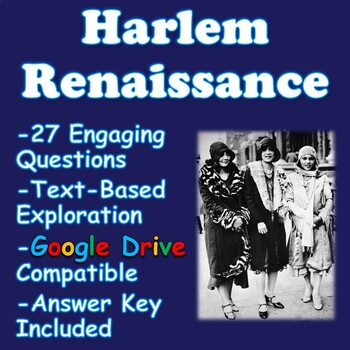 Preview of Harlem Renaissance