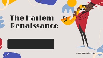 Preview of Harlem Renaissance Adventure