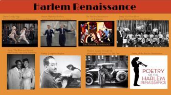 Preview of Harlem Renaissance Choice board