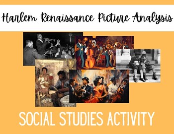 Preview of Harlem Renaissance Picture Analysis