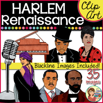Preview of Harlem Renaissance Realistic Clip Art