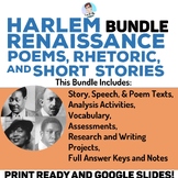 Harlem Renaissance Unit: Poems, Short Stories, and Rhetori
