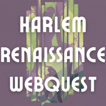 Preview of Harlem Renaissance Webquest