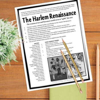 Harlem renaissance essay