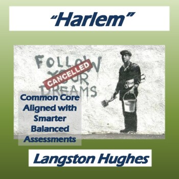 Preview of "Harlem" by Langston Hughes: Poem, Questions, & Key