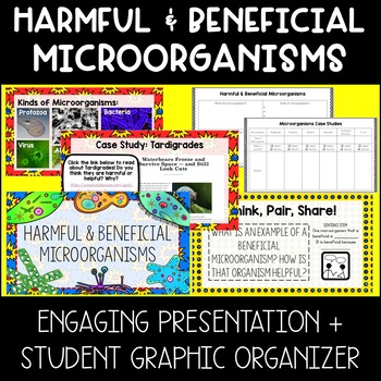 Preview of Harmful and Beneficial Microorganisms: Presentation & Student Note Takers