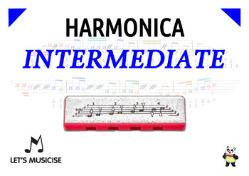 Preview of Harmonica Intermediate Method w. Diagrams/Tablatures for Hohner Speedy Armonica