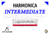 Harmonica Intermediate Method w. Diagrams/Tablatures for H