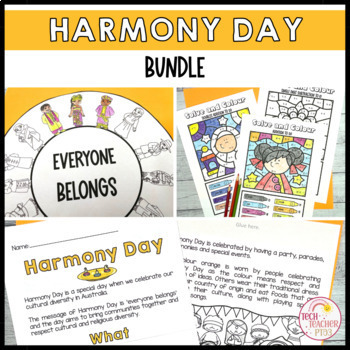 Preview of Harmony Day Activities Bundle