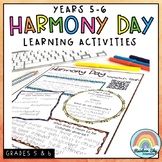 Harmony Day & Harmony Week Activities: Years 5 - 6 Cultura