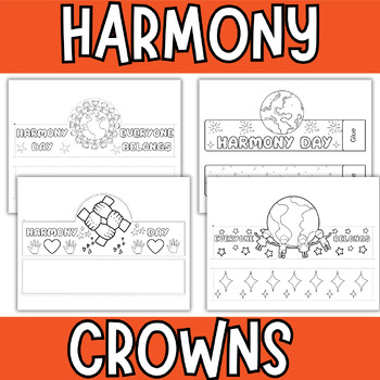 Preview of Harmony  Day Crown Craft Party Headband Hat | Harmony Day Predictions