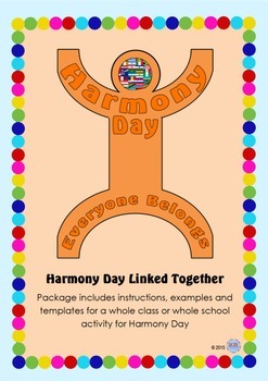 Preview of Harmony Day Everyone Belongs Celebration People - Cultural Diversity, Tolerance