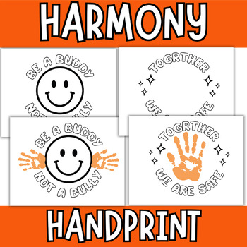 Preview of Harmony Day Handprint Art, Keepsake Art, Harmony Day Craft Activities