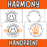 Harmony Day Handprint Art, Keepsake Art, Harmony Day Craft