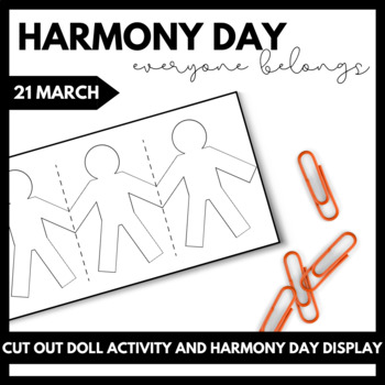 Preview of Harmony Day - Paper Chain FREEBIE