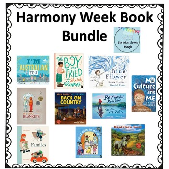 Preview of Harmony Day and Week Comprehension and Activity Literacy Bundle