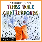 Harmony Week Times table chatterboxes | Year 3 Year 4 Maths