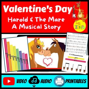 Preview of Harold and the Mare - A Valentine's Day Musical Story for Instruments
