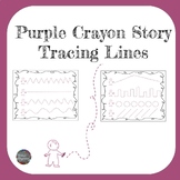 The Purple Crayon Tracing Line Cards