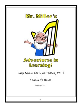 Preview of Teacher's Guide (video is in its own link) for "Harp Music for Quiet Times"!