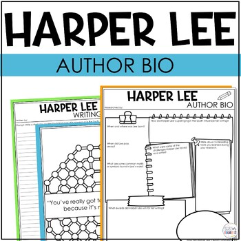 harper lee author biography answer key