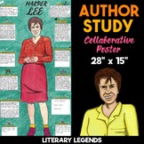 Harper Lee Author Study | Body Biography | Collaborative Poster