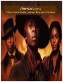 Harriet 2019 Movie/Video Study Guide Pack