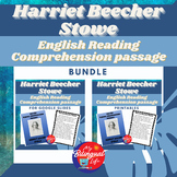 Harriet Beecher Stowe - English Biography Activity Bundle 