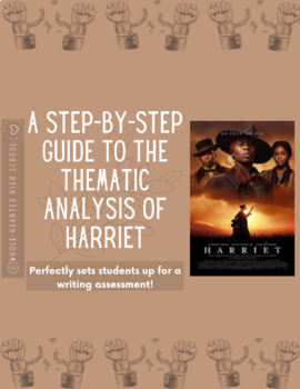 Preview of Harriet Film Analysis-Theme focus: A step by step guide