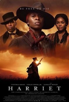 Preview of Harriet Movie Guide Questions in ENGLISH | Harriet Tubman 2019