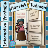 Biography Template Harriet Tubman Women's History Month Black History Month ESL