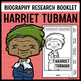 Harriet Tubman Biography Research Booklet