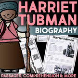 Harriet Tubman Black History Month Biography Project Graph