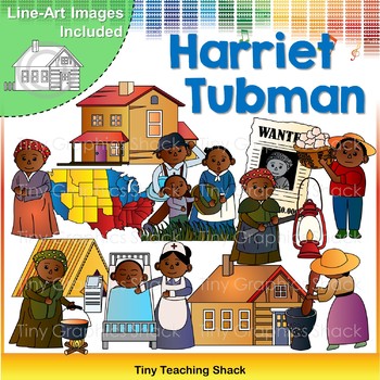 Preview of Harriet Tubman Clip Art