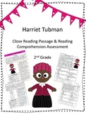 Harriet Tubman Close Reading Passage and Reading Comprehen