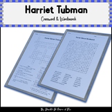 Harriet Tubman Crossword & Wordsearch 3-5 BlackHistoryMont