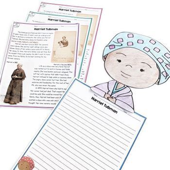 harriet tubman writing prompt