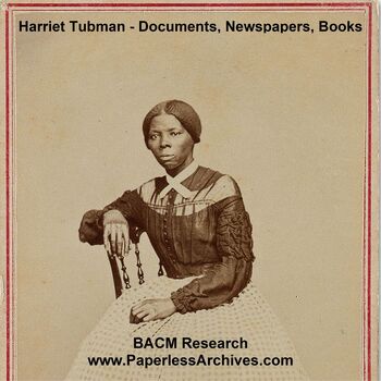 Preview of Harriet Tubman - Documents, Newspapers, Books