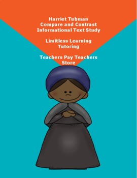 Preview of Black History Month | Harriet Tubman Informational Text Study