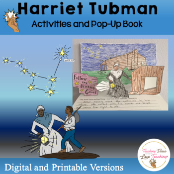Preview of Harriet Tubman and The Underground Railroad Activities