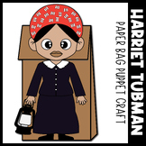 Harriet Tubman Paper Bag Puppet | Women's History Month Pr