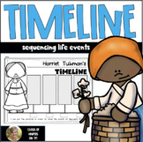 Harriet Tubman Timeline for {Kindergarten and First Grade} Social Studies