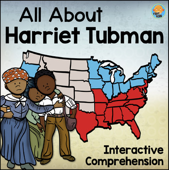 Harriet Tubman Underground Railroad Interactive Reading Comprehension