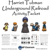 Harriet Tubman Underground Railroad No Prep Activity Packe