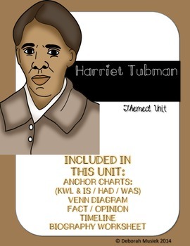 Preview of Harriet Tubman Unit