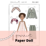 Harriet Tubman, Women's History Month Activity: Paper Doll