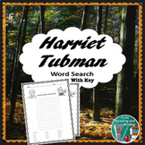 Harriet Tubman Black History Month Word Search Puzzle Prin