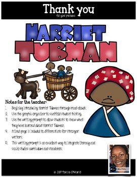 Preview of Harriet Tubman Writing Prompt